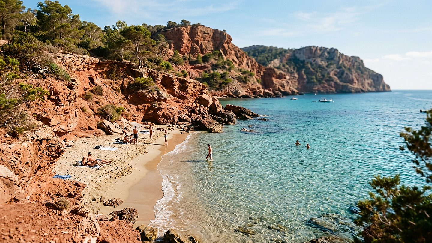 Sfeerbeeld bij De mooiste stranden en baaien van Ibiza, per sfeer
