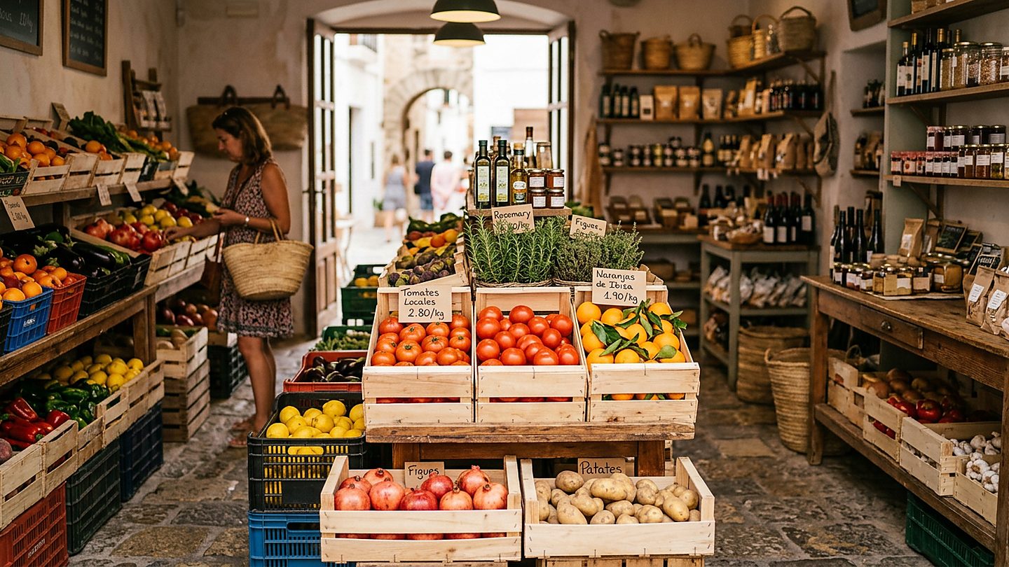Sfeerbeeld bij Boodschappen doen op Ibiza zonder toeristenprijzen