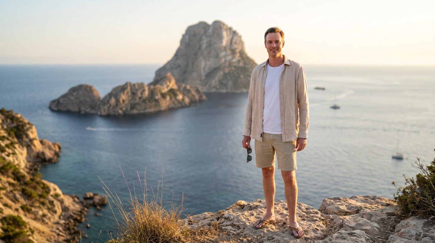 Michiel Snoek op Ibiza in lichte eilandstijl