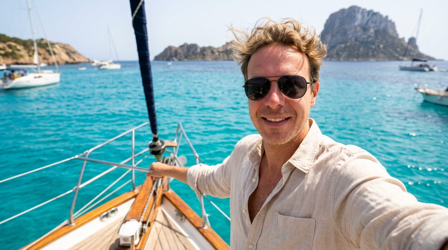 Sfeerbeeld bij Een boot huren voor een date: Ibiza voor Hem, maar vooral voor samen