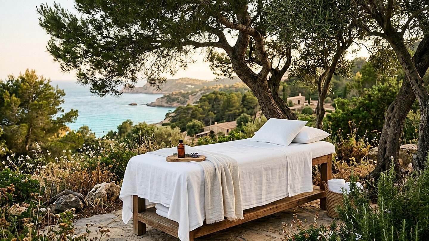 Sfeerbeeld bij Massage op Ibiza: mijn aanpak voor een goede dag