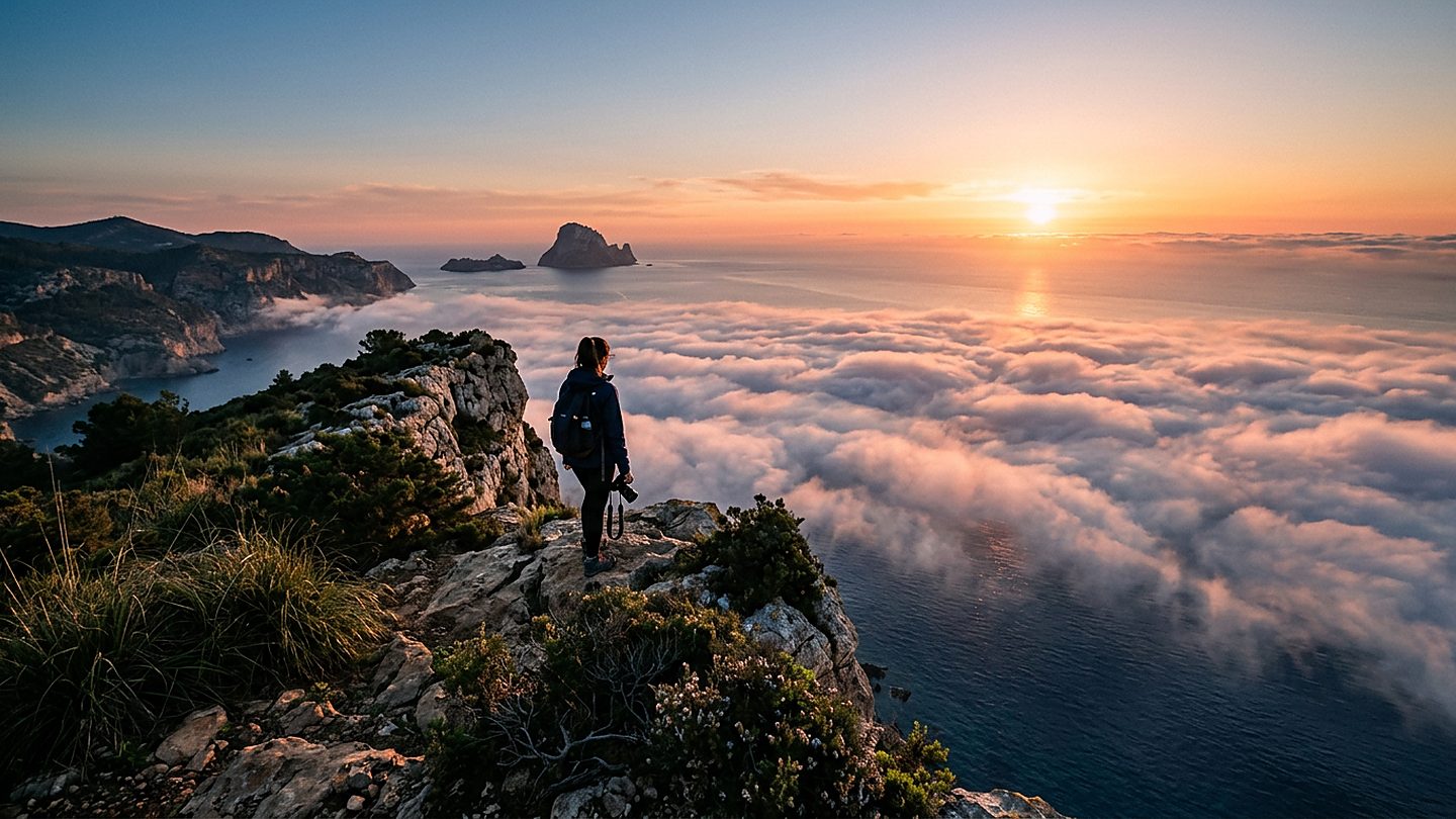 Sfeerbeeld bij Zonsopkomst op Ibiza: mijn vroege plekken